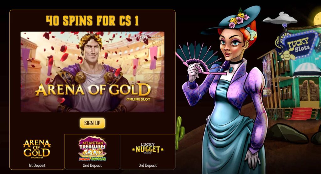 Lucky Nugget casino Free Spins Bonus au Canada