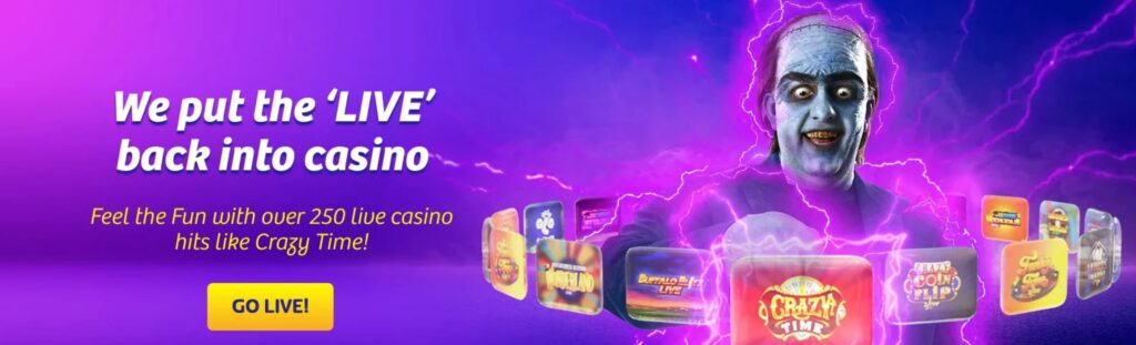 Play Ojo Live Casino