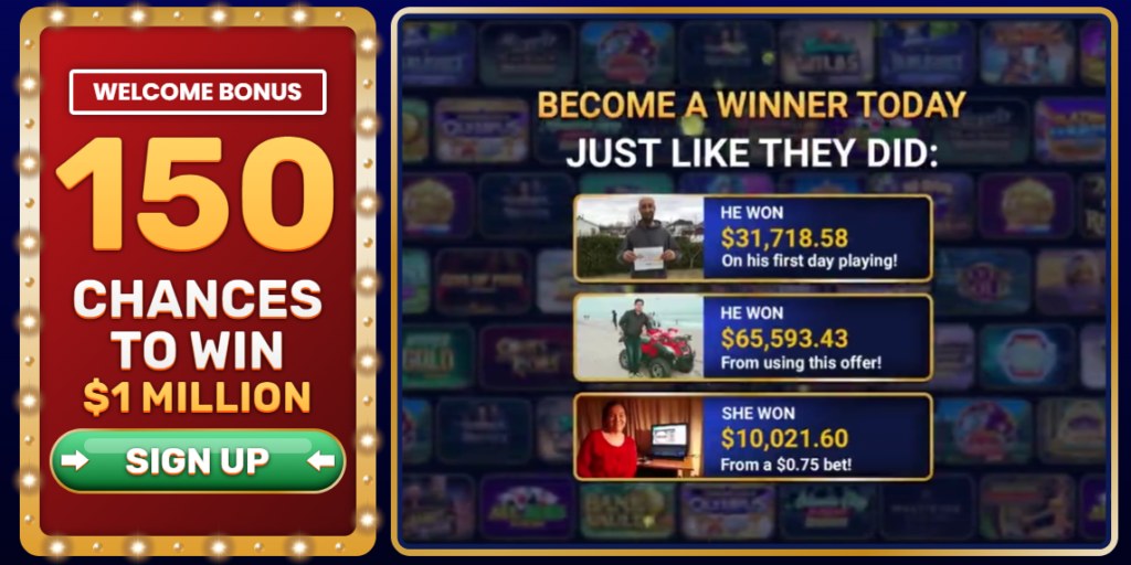 Offre de 150 FS de Yukon Gold sur Mega Money Wheel Slot