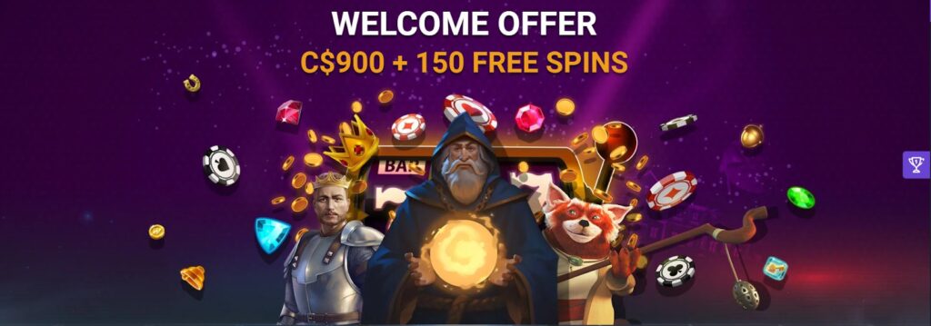 Bonus de bienvenue +150 free spins