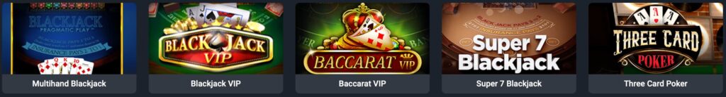 Ilucki Casino Table Games