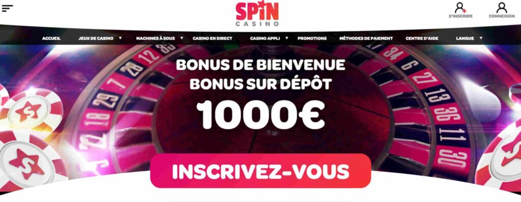 Spin Casino bonus