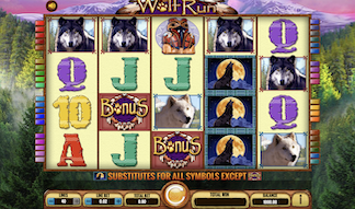 wolf run slot