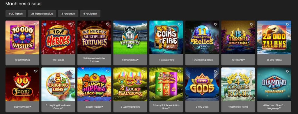 Machines à sous Golden Tiger