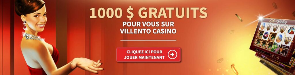 Villento casino bonus de bienvenue